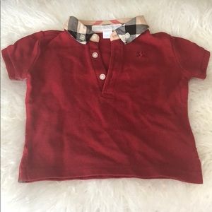 Burberry polo top